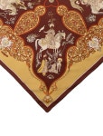 Hermès Poésie Persane Silk Scarf - Brown Scarves and Shawls, Accessories - HER857002 | The RealReal