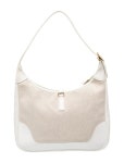 Hermès Toile H & Clemence Trim II 31 - White Shoulder Bags, Handbags - HER858012 | The RealReal