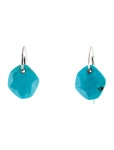 Isabel Marant Acrylic Triangle and Square Drop Earrings - Green, Silver-Tone Metal Drop, Earrings - ISA155848 | The RealReal... 