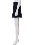 Louis Vuitton Fringe Trim Accent Mini Skirt - Black Skirts, Clothing - LOU780175 | The RealReal Fringe Trim Accent Mini Skirt