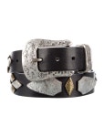 Isabel Marant Leather Studded Accents Belt - Black Belts, Accessories - ISA230006 | The RealReal Leather Studded Accents Belt