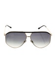Jimmy Choo Aviator Gradient Sunglasses - Gold Sunglasses, Accessories - JIM450010 | The RealReal Aviator Gradient Sunglasses