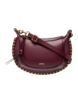 Isabel Marant Leather Shoulder Bag - Burgundy Shoulder Bags, Handbags - ISA250018 | The RealReal