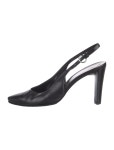 Jil Sander Leather Slingback Pumps - Black Pumps, Shoes - JIL150024 | The RealReal