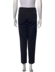 Jil Sander Straight Leg Pants - 10.75 Rise, Black Pants, Clothing - JIL150033 | The RealReal