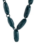 Jil Sander Enamel Lavalier Necklace - Green Lavalier, Necklaces - JIL150050 | The RealReal