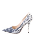 Jimmy Choo Printed Slingback Pumps - Shoes -          JIM210147 | The RealReal Printed Slingback Pumps