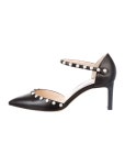 Jimmy Choo Leather Beaded Accents DOrsay Pumps - Shoes -          JIM210152 | The RealReal Leather Beaded Accents DOrsay Pumps