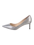 Jimmy Choo Pumps - Silver Pumps, Shoes - JIM315012 | The RealReal Pumps