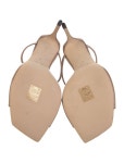 Jimmy Choo Patent Leather Slides - Neutrals Sandals, Shoes - JIM500002 | The RealReal
