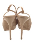 Jimmy Choo Water Snake Animal Print Slingback Pumps - Neutrals Pumps, Shoes - JIM500042 | The RealReal