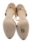 Jimmy Choo Patent Leather DOrsay Pumps - Neutrals Pumps, Shoes - JIM500057 | The RealReal