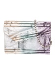 Jimmy Choo Leather Evening Bag - Silver Crossbody Bags, Handbags - JIM500073 | The RealReal