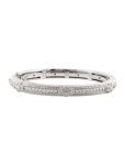 Judith Ripka CZ Bangle Bracelet - Sterling Silver Bangle, Bracelets - JRK31910 | The RealReal CZ Bangle Bracelet