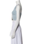 Burberry Plaid Print Scoop Neck Crop Top w/ Tags - Neutrals Tops, Clothing - BUR325005 | The RealReal Plaid Print Scoop Neck Crop... 