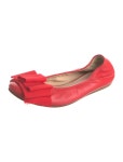 Tory Burch Suede Ballet Flats - Red Flats, Shoes - WTO780075 | The RealReal Suede Ballet Flats