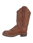 Prada Leather Pointed-Toe Boots - Brown Boots, Shoes - PRA370011 | The RealReal Leather Pointed-Toe Boots