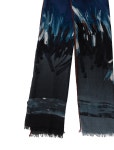 Brunello Cucinelli Printed Scarf - Neutrals Scarves and Shawls, Accessories - BRU317003 | The RealReal Printed Scarf