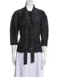 Louis Vuitton 2022 Silk Button-Up Top - Black Tops, Clothing - LOU1054596 | The RealReal 2022 Silk Button-Up Top