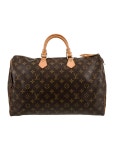Louis Vuitton Malletier Monogram Speedy 35 - Brown Handle Bags, Handbags - LOU859014 | The RealReal Malletier Monogram Speedy 35