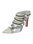 Manolo Blahnik Satin Crystal Embellishments Slingback Pumps - Neutrals Pumps, Shoes - MOO315020 | The RealReal Satin Crystal... 