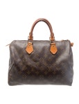 Louis Vuitton LV Monogram Speedy 30 - Brown Handle Bags, Handbags - LOU1146826 | The RealReal LV Monogram Speedy 30