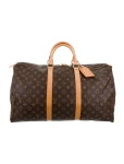 Louis Vuitton Vintage Monogram Keepall 50 - Handbags -          LOU300024 | The RealReal Vintage Monogram Keepall 50
