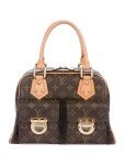Louis Vuitton Monogram Manhattan PM - Handbags -          LOU305005 | The RealReal Monogram Manhattan PM
