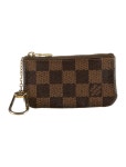 Louis Vuitton Damier Ebene Key Pouch - Accessories -          LOU346563 | The RealReal Damier Ebene Key Pouch