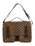 Louis Vuitton Damier Ebene Broadway Messenger Bag - Brown Messenger Bags, Bags - LOU450026 | The RealReal Damier Ebene Broadway... 
