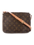 Louis Vuitton Vintage Monogram Musette Tango - Brown Shoulder Bags, Handbags - LOU460017 | The RealReal Vintage Monogram Musette... 
