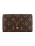 Louis Vuitton 2000 LV Monogram Porte-Billets Compact Wallet - Brown Wallets, Accessories - LOU649846 | The RealReal 2000 LV... 