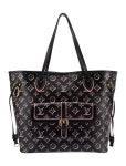 Louis Vuitton Monogram Fall For You Neverfull MM w/Pouch - Black Totes, Handbags - LOU877009 | The RealReal Monogram Fall For You... 