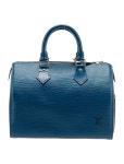 Louis Vuitton Epi Speedy 30 - Blue Handle Bags, Handbags - LOU822002 | The RealReal Epi Speedy 30