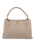 Louis Vuitton Capucines MM - Grey Handle Bags, Handbags - LOU819001 | The RealReal Capucines MM