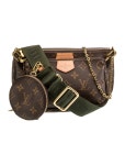 Louis Vuitton Coated Canvas Pochette Accessoires L LV Monogram Crossbody Bag 2021 - Brown Crossbody Bags, Handbags - LOU900087... 