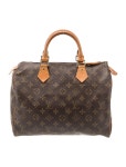 Louis Vuitton Monogram Speedy 35 - Brown Handle Bags, Handbags - LOU837023 | The RealReal Monogram Speedy 35