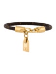 Hermès Rivale Double Tour bracelet - 18K Yellow Gold-Plated Wrap, Bracelets - HER334892 | The RealReal Rivale Double Tour bracelet