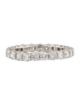 Suzanne Kalan 18K 2.10ctw Sapphire & Diamond Eternity Band - Rhodium-Plated 18K White Gold Eternity Band, Rings - SKN21285 | The... 