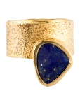 Monica Vinader Lapis Lazuli Deia Odyssey Ring - Cocktail Ring, Rings - MAV25782 | The RealReal