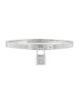 Michael Kors Brilliance Pavé Padlock Hinged Bracelet - Bracelets -          MIC119024 | The RealReal Brilliance Pavé Padlock... 