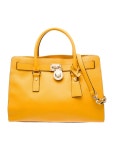Michael Kors Saffiano Leather Tote - Yellow Totes, Handbags - MIC316008 | The RealReal