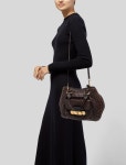 Miu Miu Leather Top Handle Bag - Brown Handle Bags, Handbags - MIU250026 | The RealReal