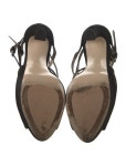 Miu Miu Suede Sandals - Black Sandals, Shoes - MIU250036 | The RealReal