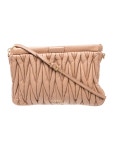 Miu Miu Leather Crossbody Bag - Neutrals Crossbody Bags, Handbags - MIU250038 | The RealReal