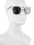 Miu Miu Oversize Tinted Sunglasses - White Sunglasses, Accessories - MIU253103 | The RealReal