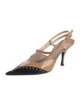 Miu Miu Patent Leather Slingback Pumps - Neutrals Pumps, Shoes - MIU253202 | The RealReal