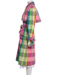 Burberry Plaid Print Coat - Red Coats, Clothing - BUR460004 | The RealReal Plaid Print Coat