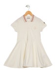 Chloé Girls Solid Logo Short Sleeve Romper - Pink Sizes 7-16, Girls - CHL315009 | The RealReal Girls Solid Logo Short Sleeve... 