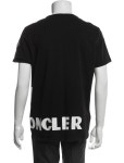 Moncler Graphic Print Crew Neck T-Shirt - Black T-Shirts, Clothing - MOC185011 | The RealReal
